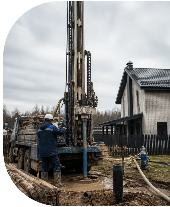 Бурение скважин на воду под ключ в Иванове от 123984 р. | АПаруса-Внв